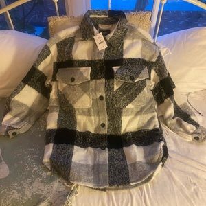 NWT CottonOn Plaid Jacket